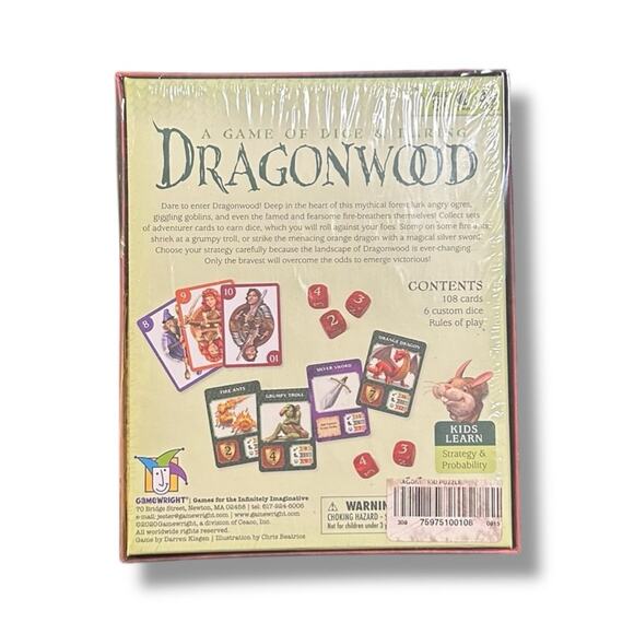 Gamewright Dragonwood Card Game - Picture 3 of 5